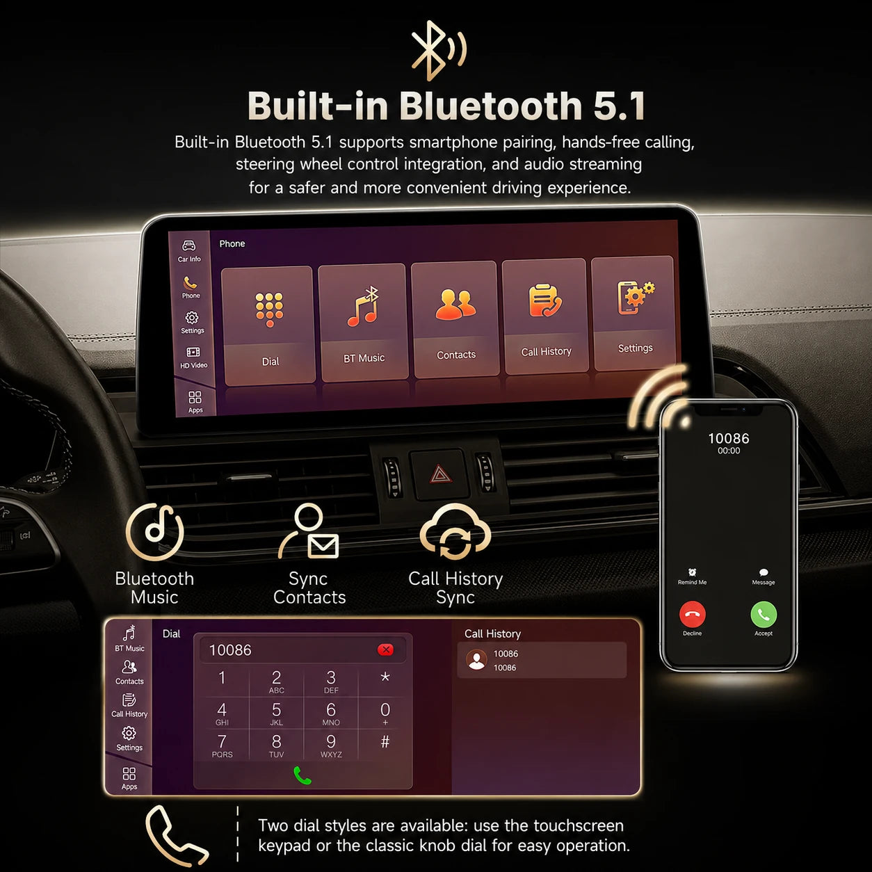 BMW 3er 4er | F30 F31 F32 F33 F34 F36 | Android 12 | Autoradio | Haupteinheit | Achtung
