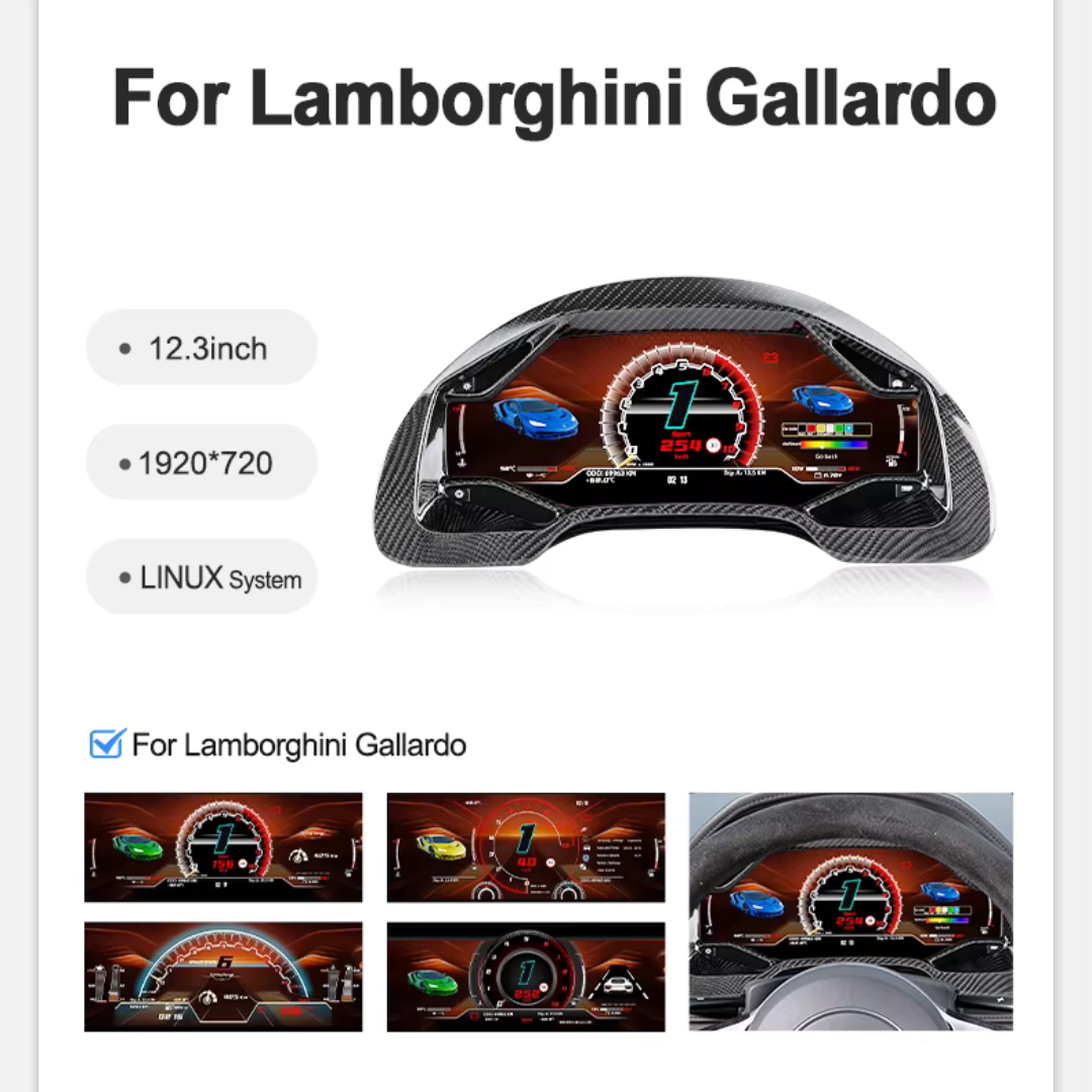 Für BMW | 3 4 Serie | 2012-2020 | F30 F31 F32 F34 F35 F36 F80 F82 | 12,3-Zoll-LCD-Digital-Cluster | Instrumenten-Cockpit-Tachometer | Armaturenbrett-Display 