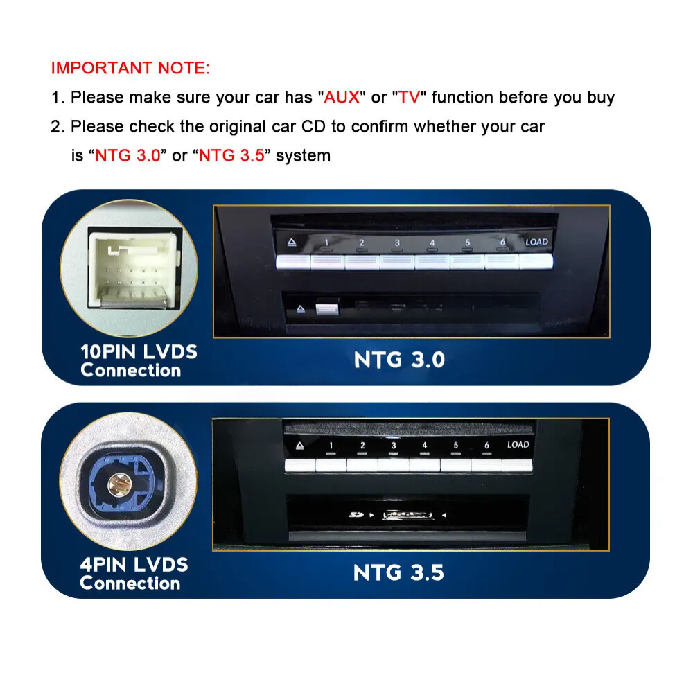 Mercedes S Class 2005-2014 W216 W221 Android 13 Car Stereo Wireless CarPlay & Android Auto Head Unit NTG 3.0 3.5 - DriveCast