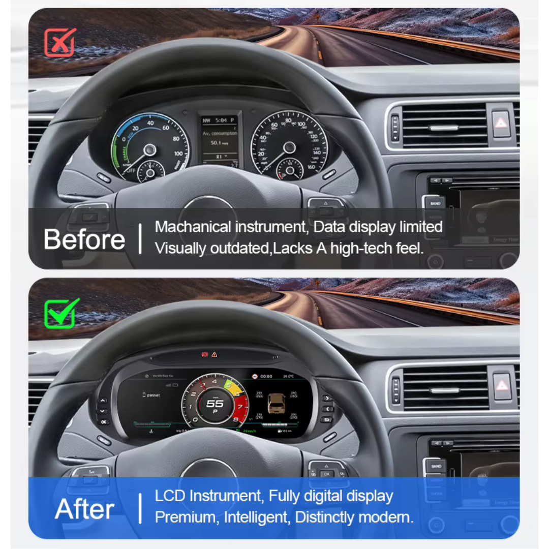 Für BMW | 3 4 Serie | 2012-2020 | F30 F31 F32 F34 F35 F36 F80 F82 | 12,3-Zoll-LCD-Digital-Cluster | Instrumenten-Cockpit-Tachometer | Armaturenbrett-Display 