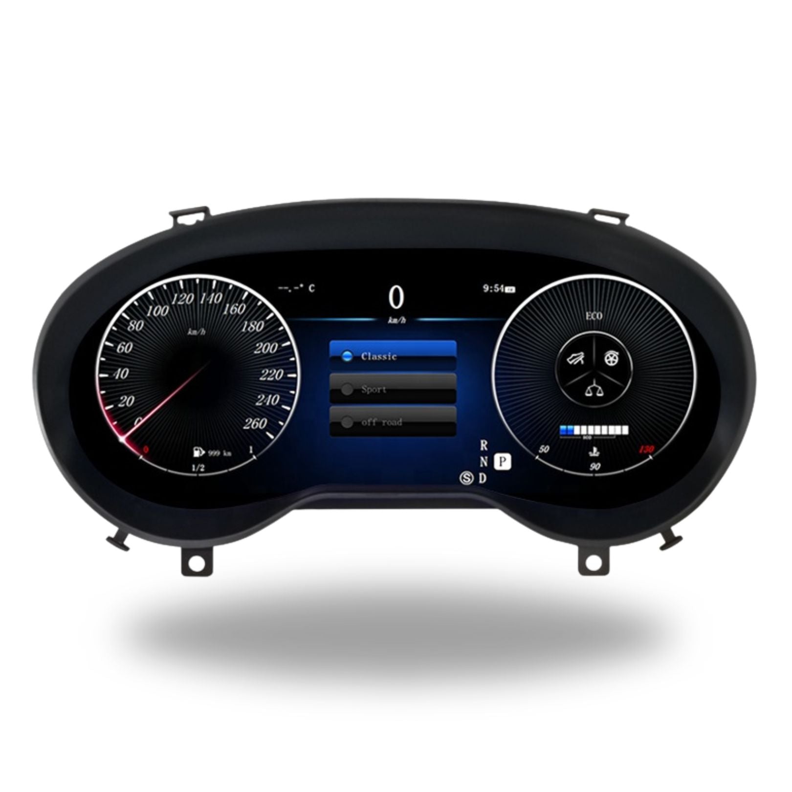 Mercedes-Benz A Class / CLA & GLA Digital Instrument Cluster – Linux System LCD Dashboard (2013–2019)