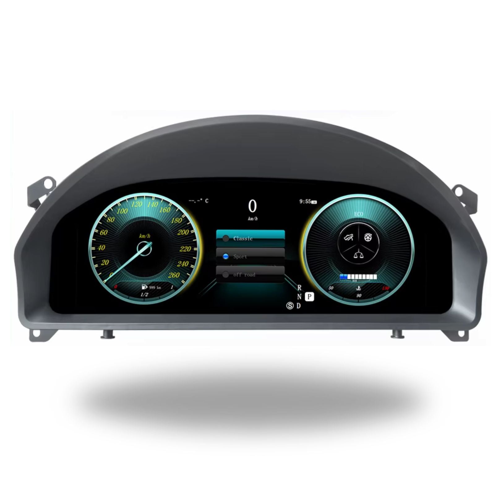 Mercedes-Benz E-Class W207 / C207 Digital Instrument Cluster – Linux System LCD Dashboard (2010–2015)