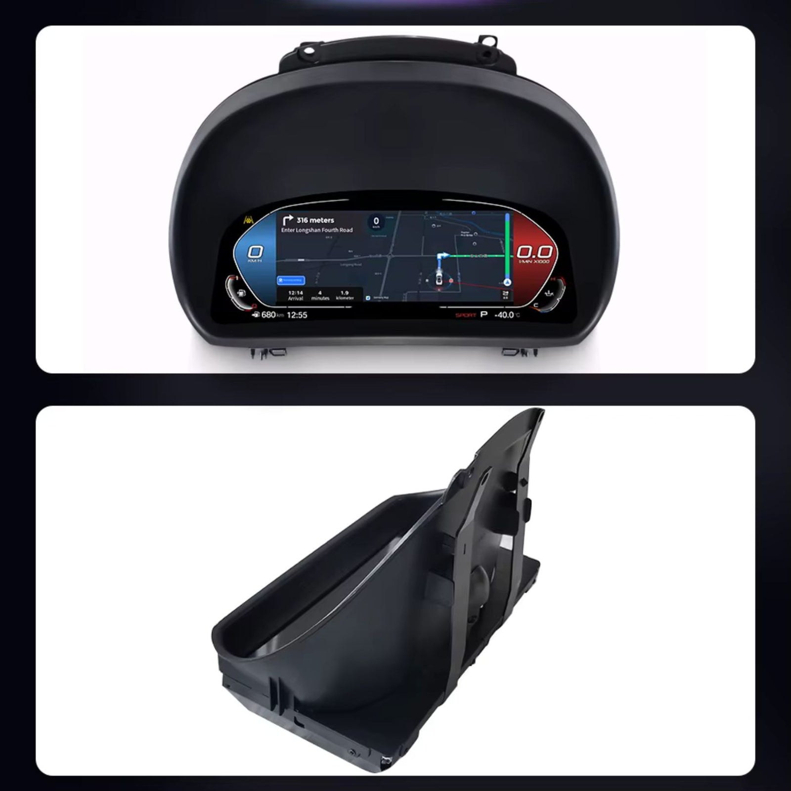 BMW 1 Series E81 / E82 / E87 / E88 11″ Digital Instrument Cluster – LCD Dashboard with CarPlay
