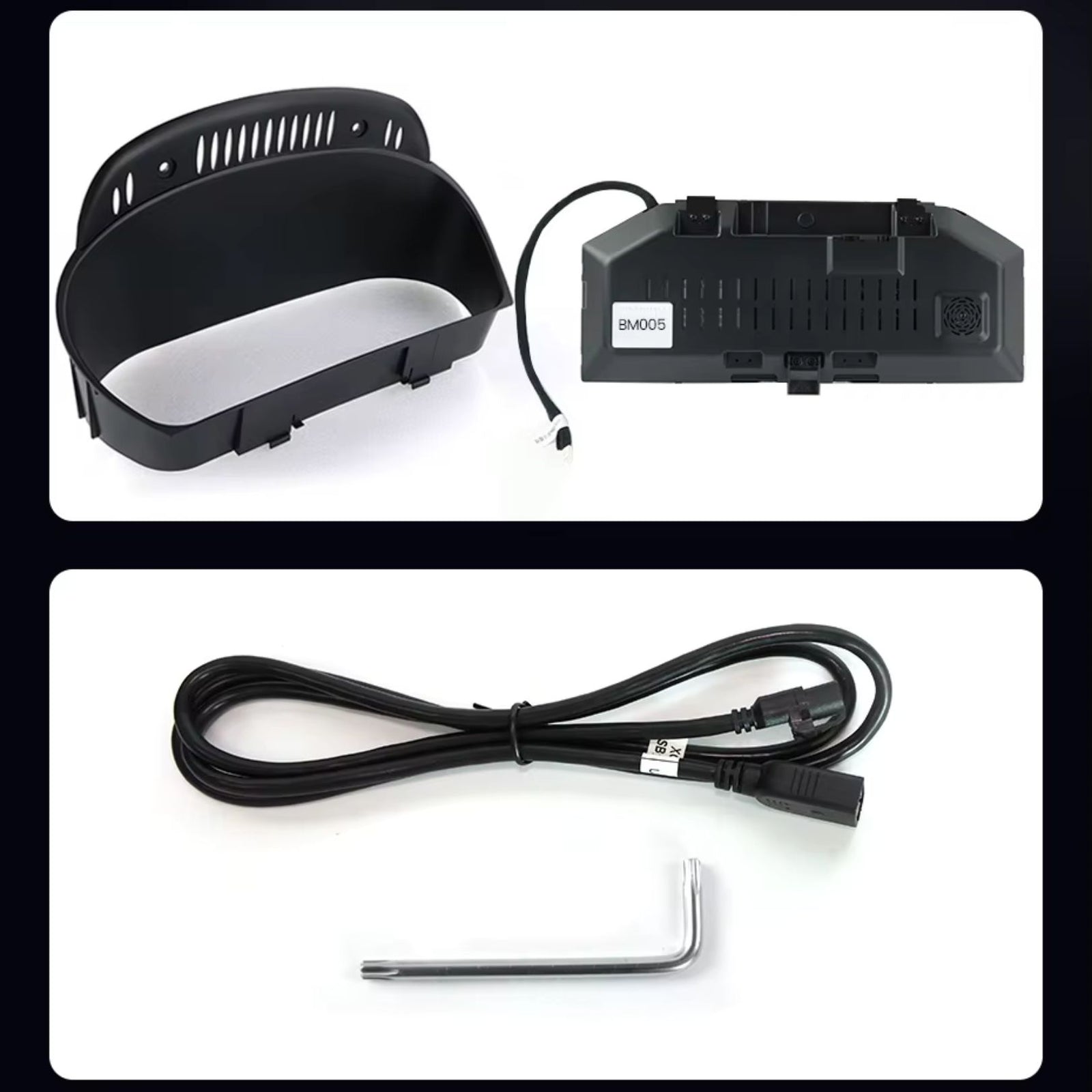 BMW X5 E70 / X6 E71 12.3″ Digital Instrument Cluster – LCD Dashboard with CarPlay