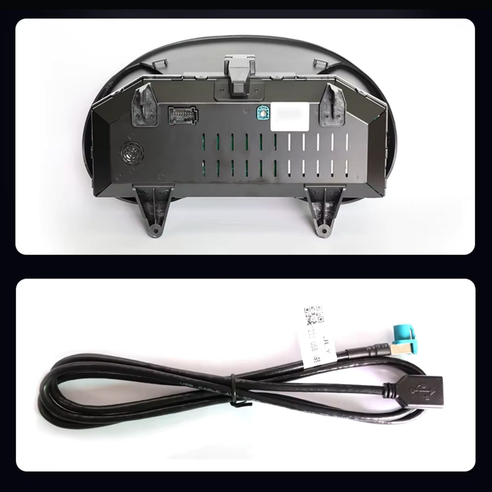 Mercedes-Benz C-Class W205 & GLC X205 Digital Instrument Cluster – Linux System LCD Dashboard (2015–2018)