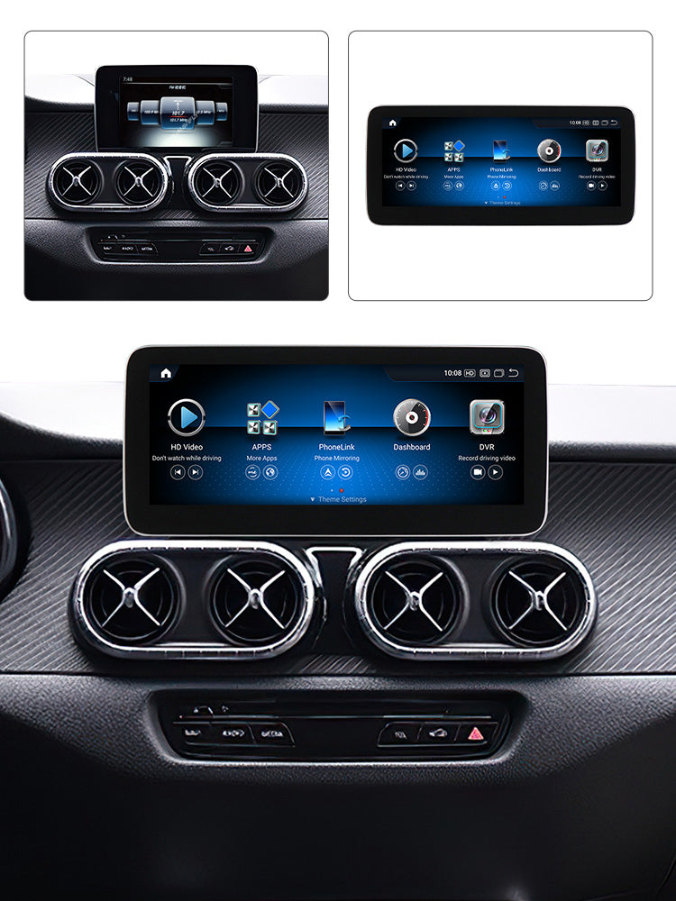 Mercedes X Class 2015-2018 Android 13 Car Stereo Wireless CarPlay & Android Auto Head Unit NTG5.0 - DriveCast