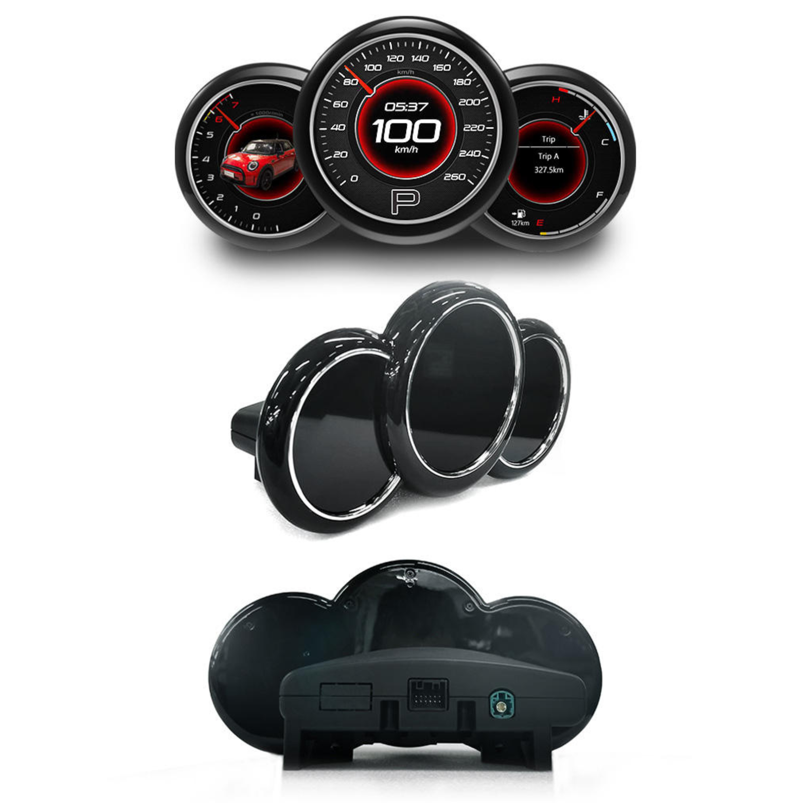 Für BMW | 3 4 Serie | 2012-2020 | F30 F31 F32 F34 F35 F36 F80 F82 | 12,3-Zoll-LCD-Digital-Cluster | Instrumenten-Cockpit-Tachometer | Armaturenbrett-Display 
