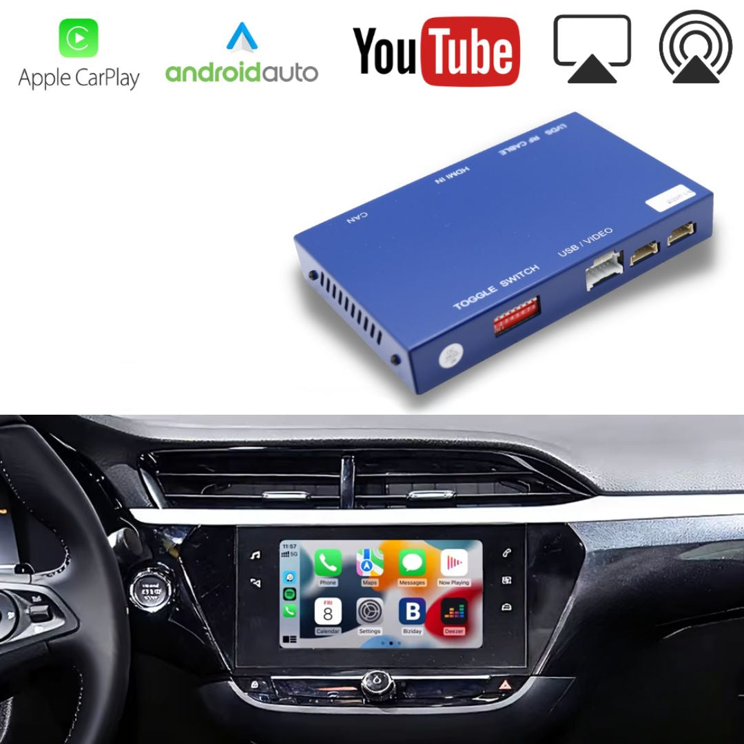 For Citroen Peugeot Vauxhall Toyota Wireless Apple CarPlay Retrofit Android Auto RCC & NAC