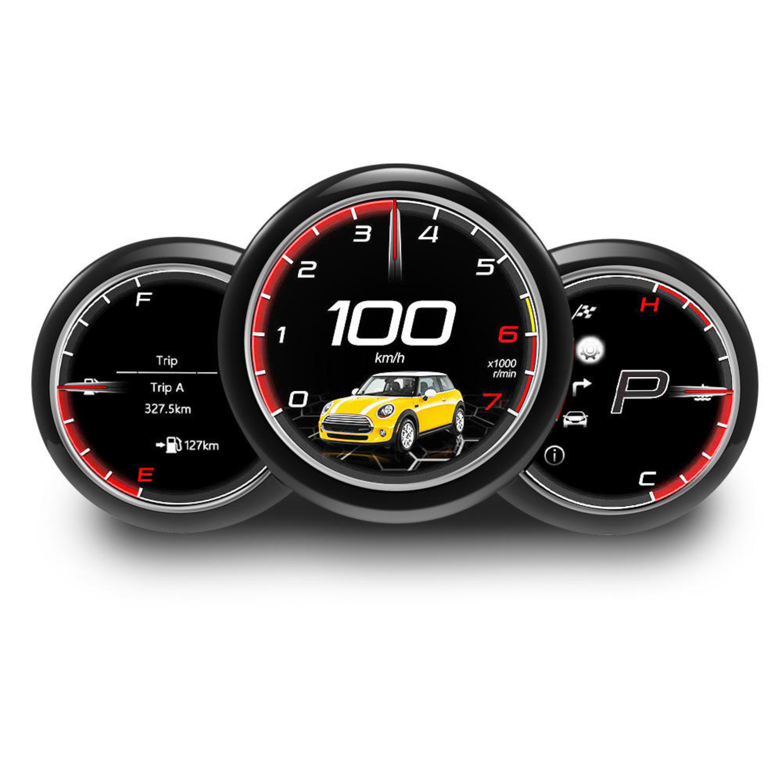 Für BMW | 3 4 Serie | 2012-2020 | F30 F31 F32 F34 F35 F36 F80 F82 | 12,3-Zoll-LCD-Digital-Cluster | Instrumenten-Cockpit-Tachometer | Armaturenbrett-Display 