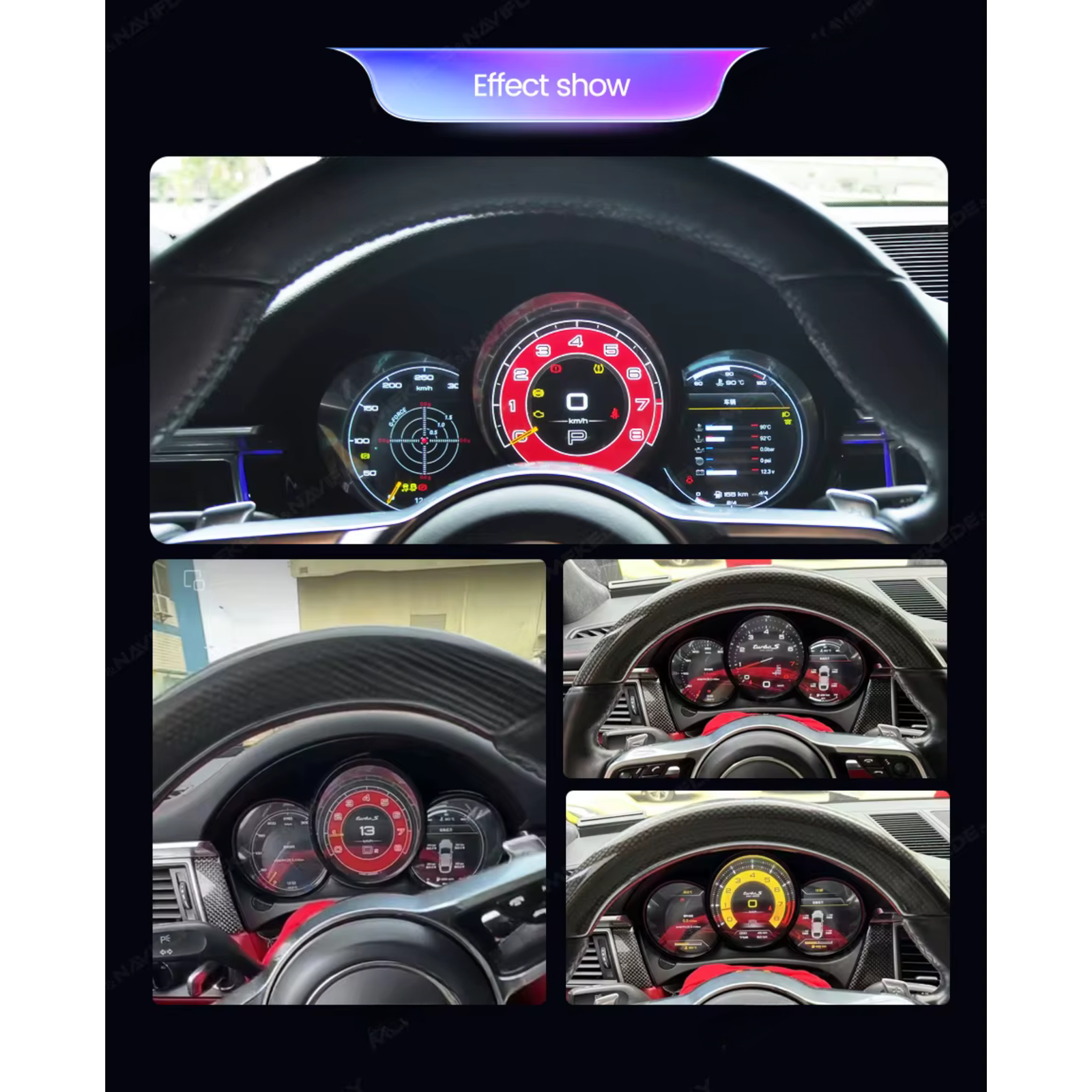 Für BMW | 3 4 Serie | 2012-2020 | F30 F31 F32 F34 F35 F36 F80 F82 | 12,3-Zoll-LCD-Digital-Cluster | Instrumenten-Cockpit-Tachometer | Armaturenbrett-Display 
