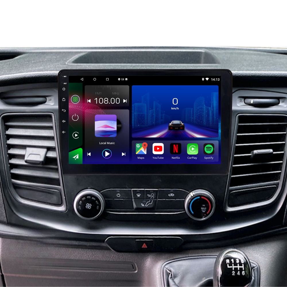 Ford Transit | Custom | Tourneo | 350 | 2013-2018 | Android 13 | Car Stereo | Head Unit - Pluscenter