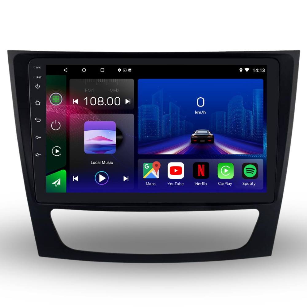 Mercedes | E-Class | W211 2002-2010 | Android 12 | Car Stereo | Head Unit - Pluscenter