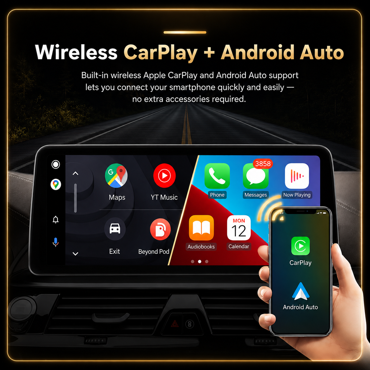 BMW 2er Active Tourer | 2014–2019 | F45, F46, F87 | Android 14 Wireless CarPlay & Android Auto | Autoradio | NBT EVO 