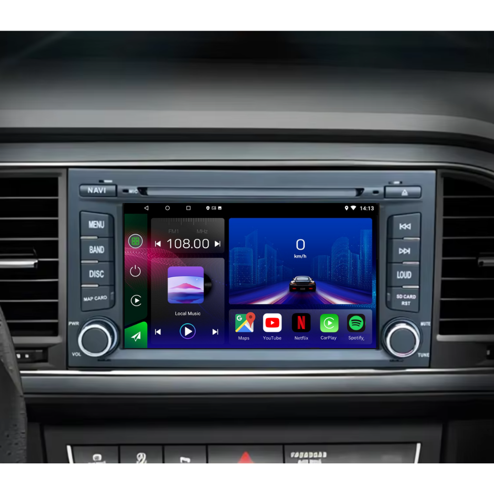 Seat Leon | 2013-2020 | Android 13 | Car Stereo | Head Unit - Pluscenter