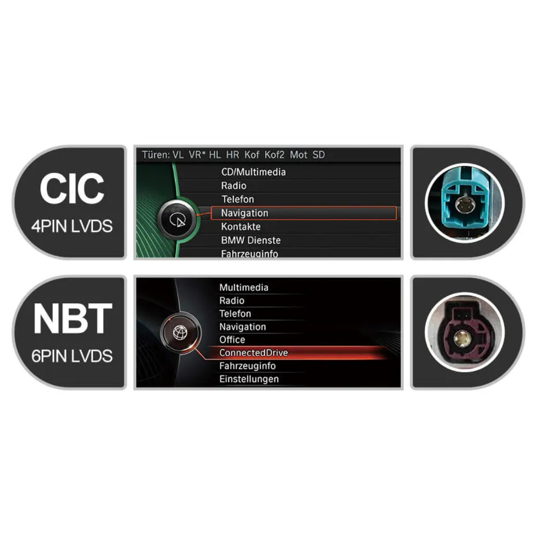 BMW 6 Series | 2009-2017 | F06 F12 | Android 13 Wireless CarPlay & Android Auto | Car Stereo Head Unit CIC NBT - Pluscenter