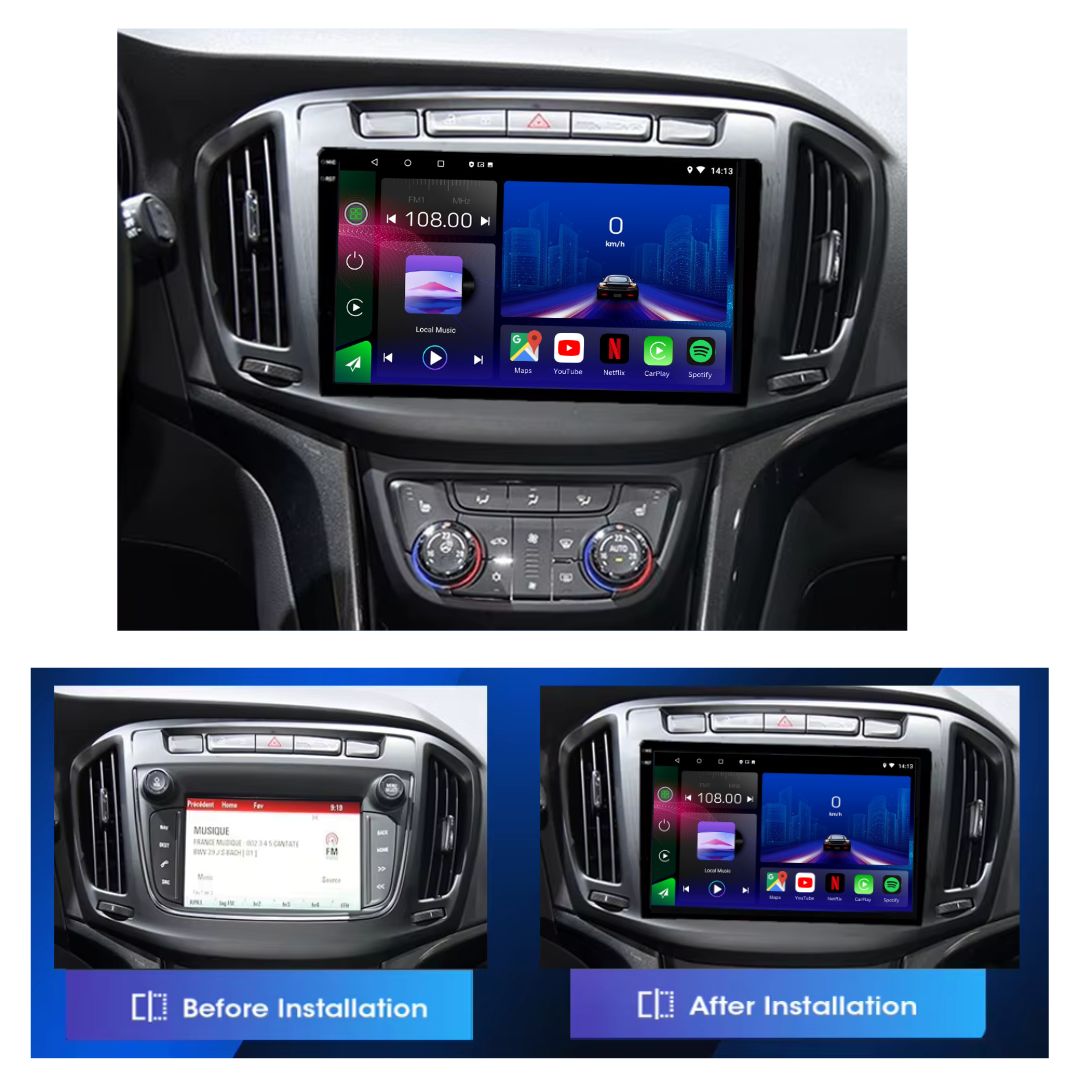 Vauxhall Zafira Tourer C | 2016-2019 | Android 14 | Car Stereo | Head Unit