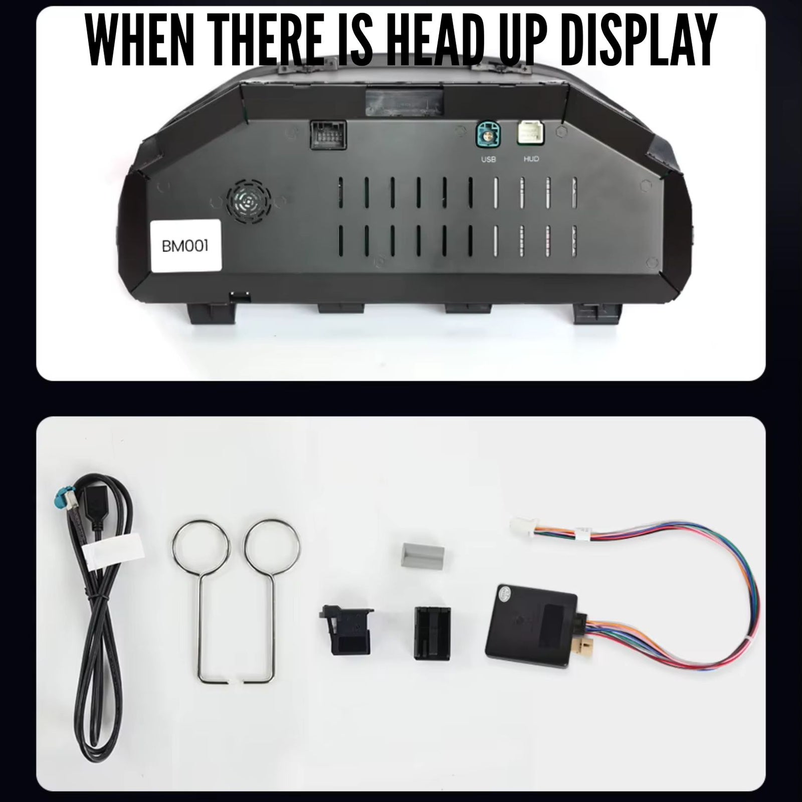 BMW 5 / 6 / 7 Series & X Series F-Chassis 12.3″ Digital Instrument Cluster – LCD Dashboard with CarPlay