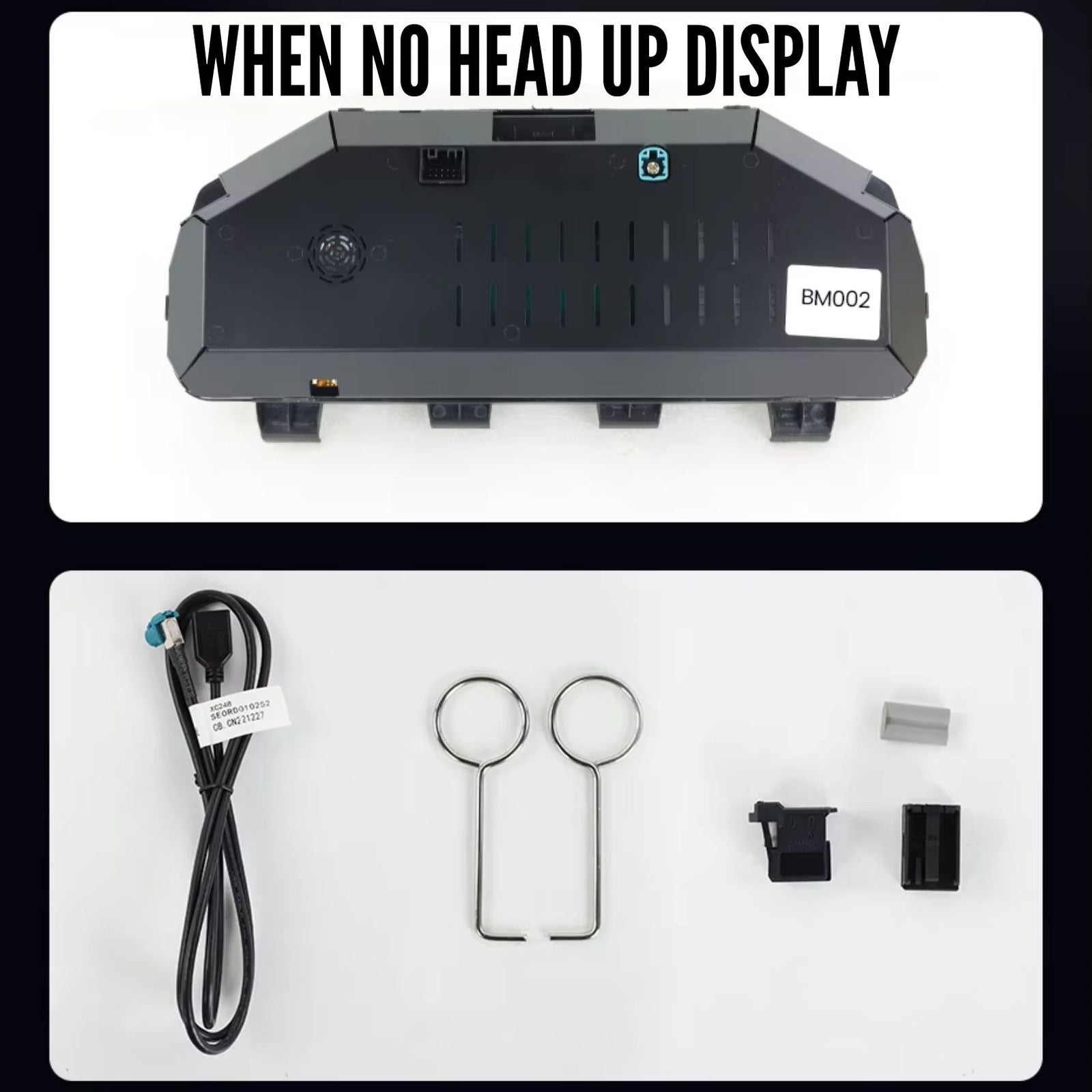 BMW 5 / 6 / 7 Series & X Series F-Chassis 12.3″ Digital Instrument Cluster – LCD Dashboard with CarPlay