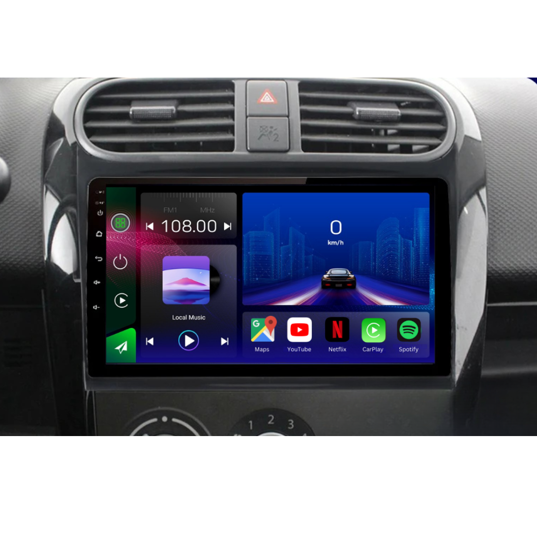 Suzuki Splash | Vauxhall Agila | 2008-2014 | Android 13 | Car Stereo | Head Unit - Pluscenter