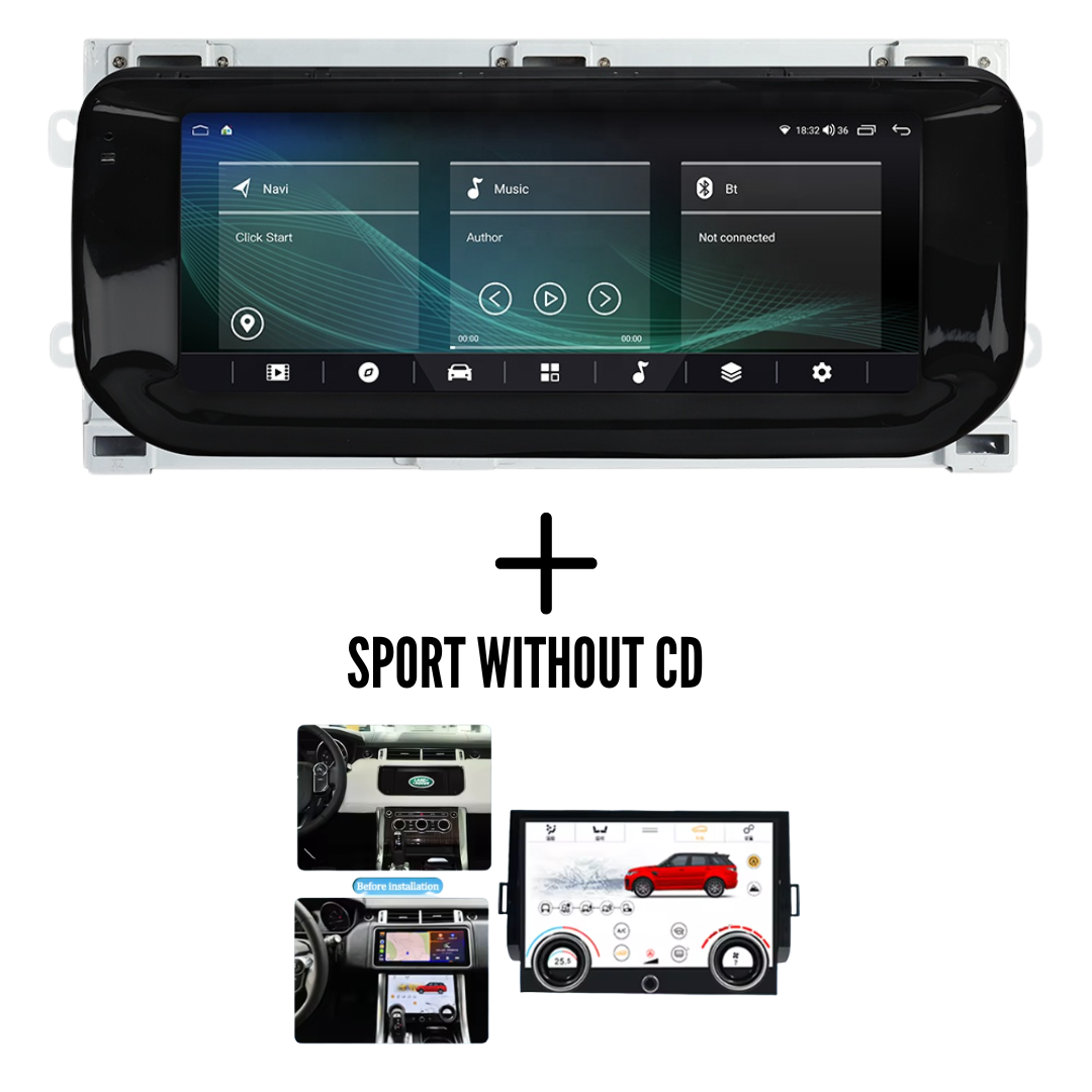 Range Rover | Sport Vogue | 2013-2017 | Android 14 Wireless CarPlay & Android Auto | Car Stereo Head Unit - Pluscenter