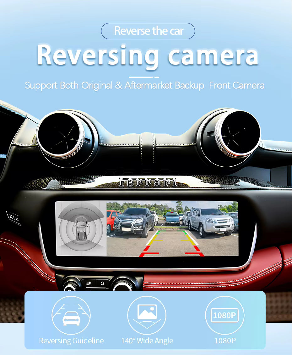 For Ferrari Wireless Apple CarPlay Retrofit Android Auto - Pluscenter
