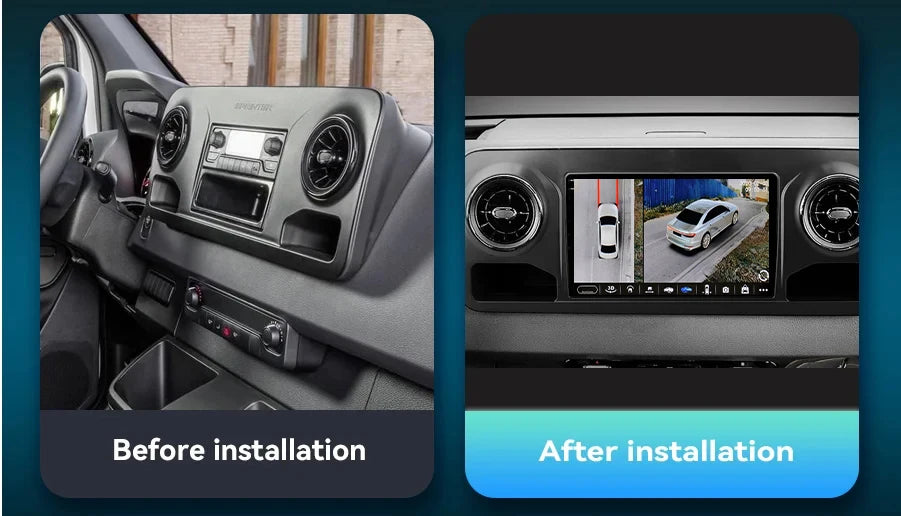 Mercedes Sprinter | 2018-2024 | Android 13 | Car Stereo | Head Unit - Pluscenter