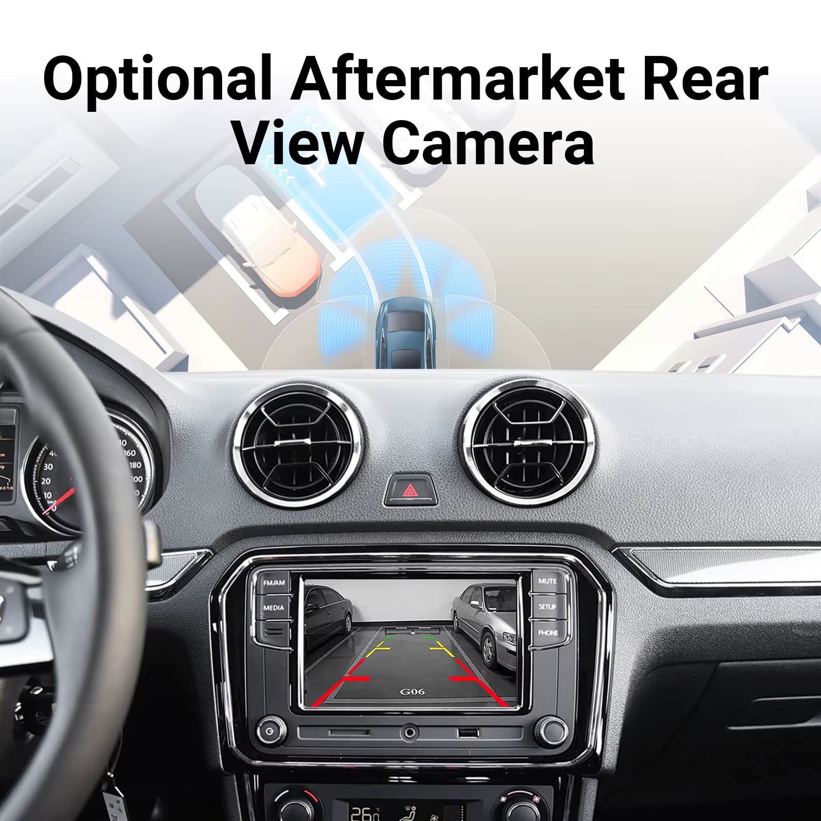 For Volkswagen Seat Skoda Wireless Apple CarPlay Retrofit Android Auto MIB1 & MIB2