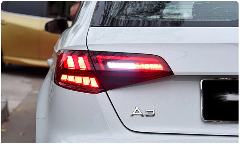 Audi | A3 S3 RS3 | 2013-2020 | Car Lights LED Rear Tail Lights Sequential Turn Signal | Sportback - Pluscenter
