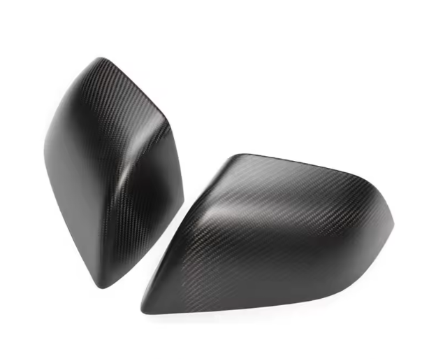 For Tesla 3 | Y Real Carbon Fiber Mirror Cover - Pluscenter