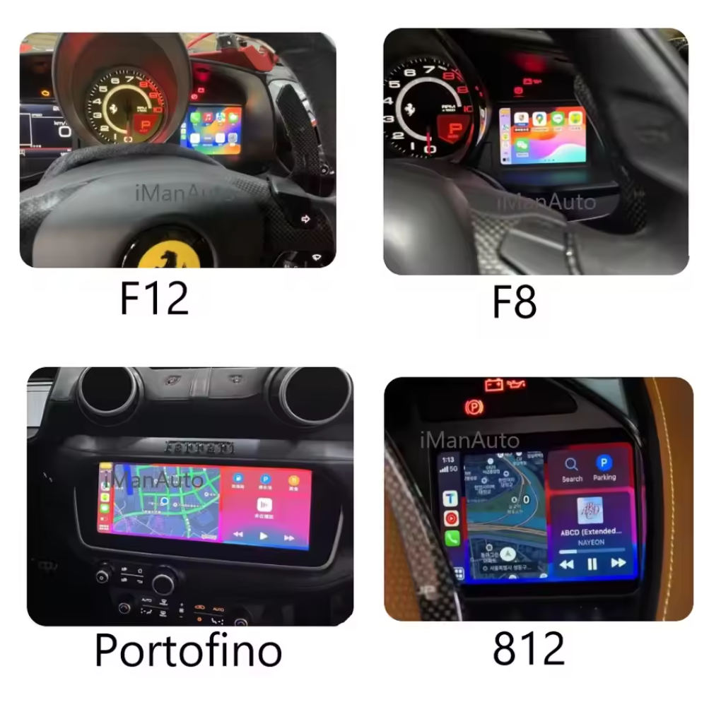 For Ferrari Wireless Apple CarPlay Retrofit Android Auto - Pluscenter