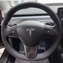 For Tesla 3 | Y Real Carbon Fiber Steering Wheel Cover - Pluscenter