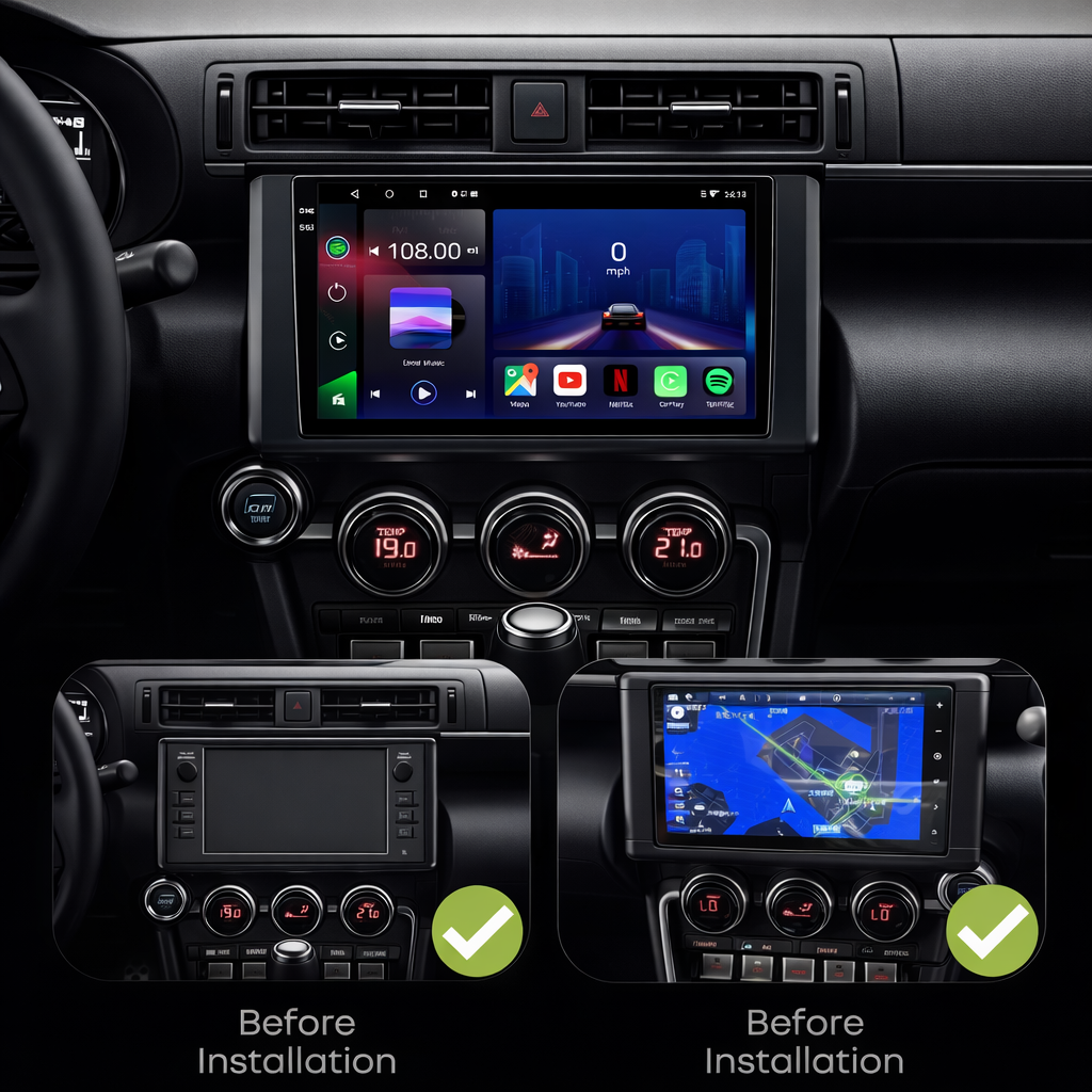 Ford Transit Tourneo | 2013-2019 | Android 12 | Autoradio-Kopfeinheit