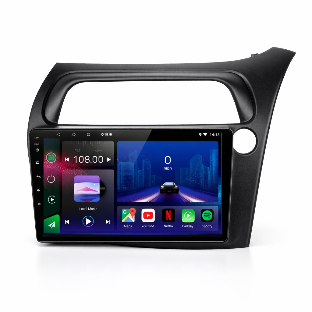 Honda Civic 2006-2011 Android 14 Car Stereo Head Unit CarPlay Android Auto - Pluscenter