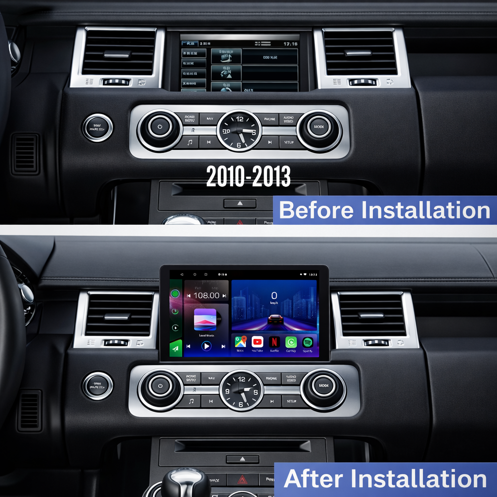 Range Rover Sport 2005-2013 Android 15 Car Stereo Head Unit | CarPlay & Android Auto - Pluscenter