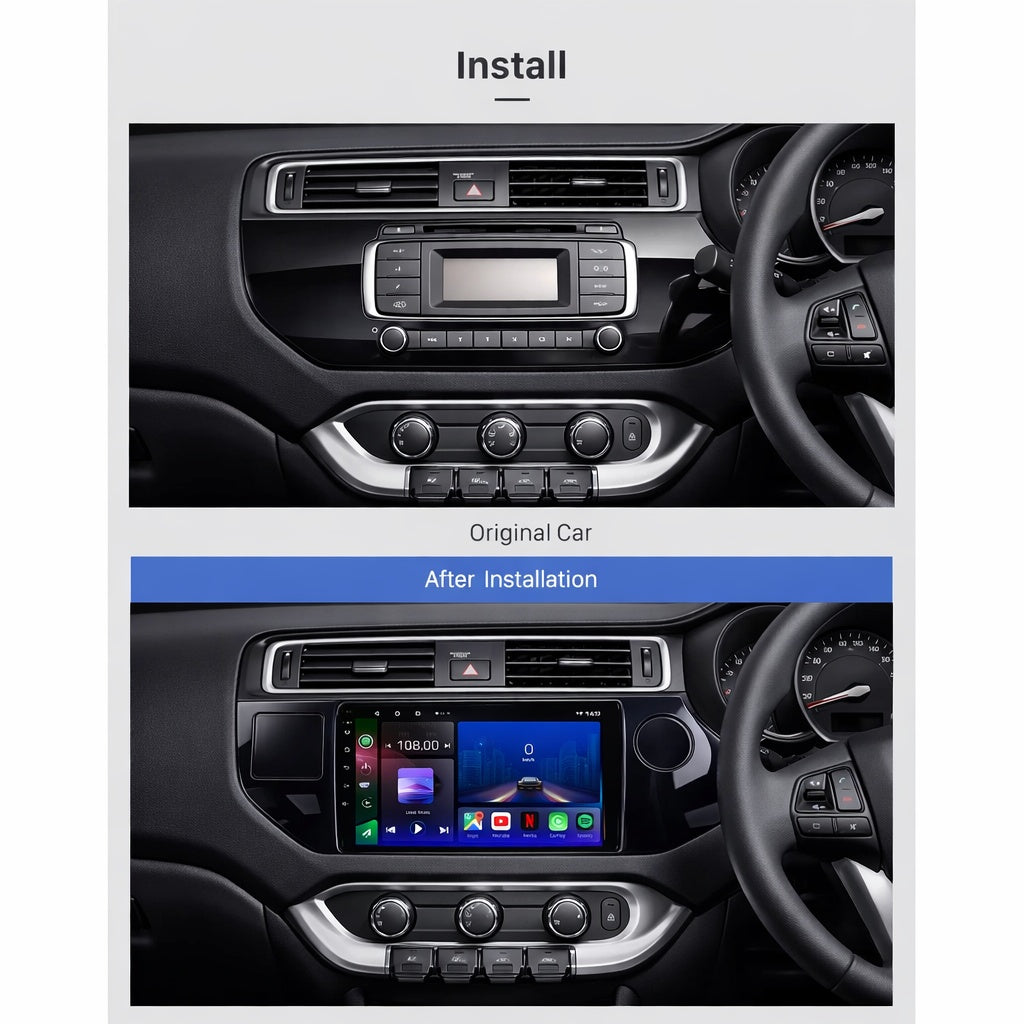 Ford Transit Tourneo | 2013-2019 | Android 12 | Autoradio-Kopfeinheit