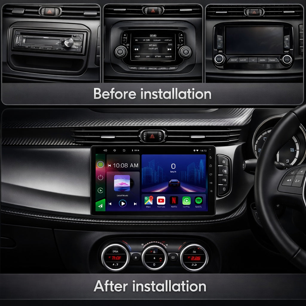 Peugeot 607 2004-2010 Android 14 Car Stereo Head Unit CarPlay Android Auto - Pluscenter