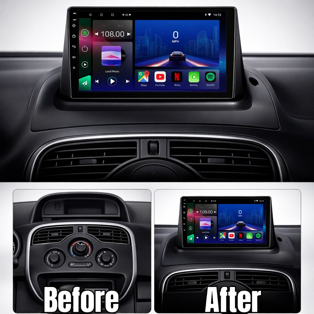 Ford Transit Tourneo | 2013-2019 | Android 12 | Autoradio-Kopfeinheit