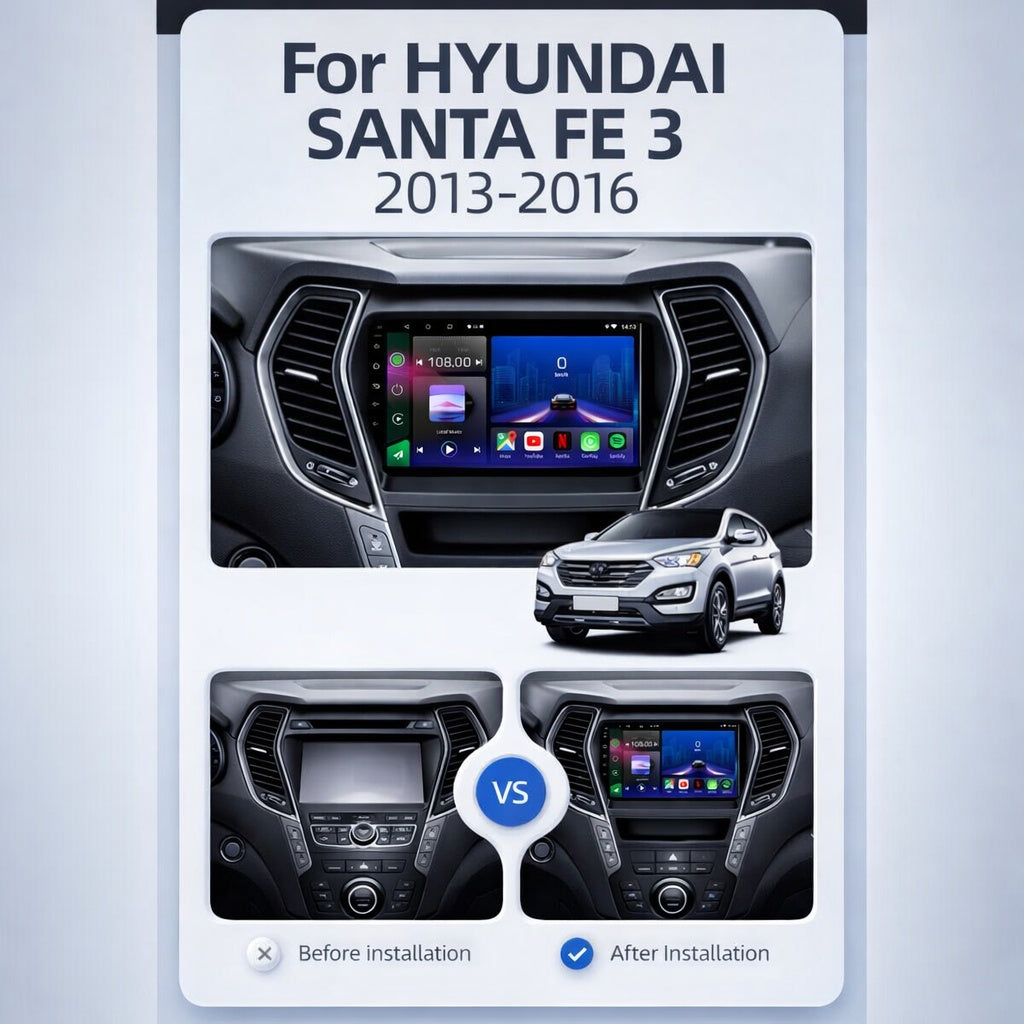 Kia Proceed 2006-2012 Android 14 Car Stereo Head Unit CarPlay Android Auto - Pluscenter