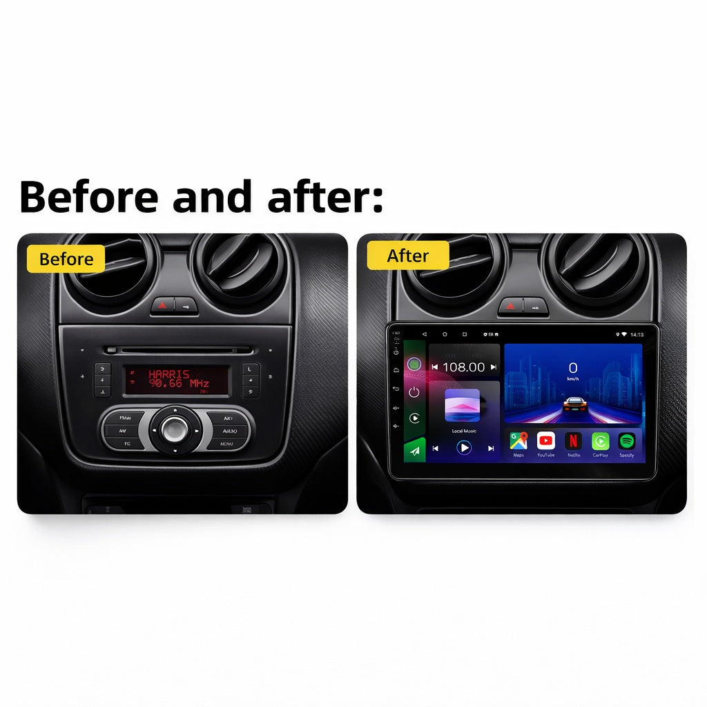 Alfa Romeo MiTo 2008-2016 Android 14 Car Stereo Head Unit CarPlay Android Auto - Pluscenter