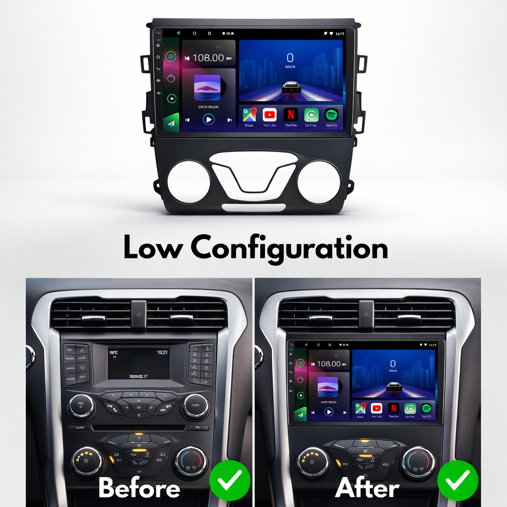 Ford Transit Tourneo | 2013-2019 | Android 12 | Autoradio-Kopfeinheit