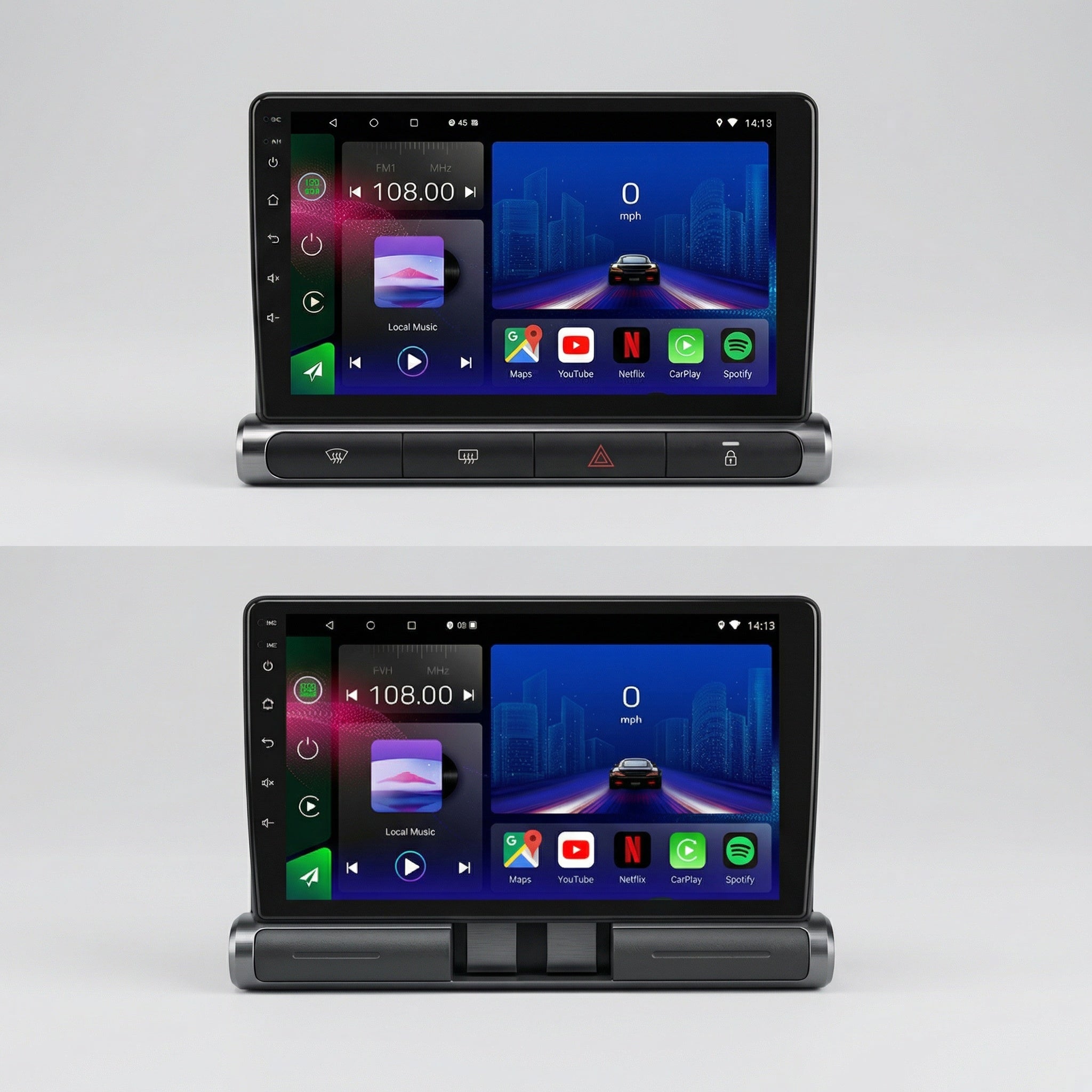 Citroen C3 & C3 Aircross  2017-2023 Android 14 Car Stereo Head Unit CarPlay Android Auto - Pluscenter