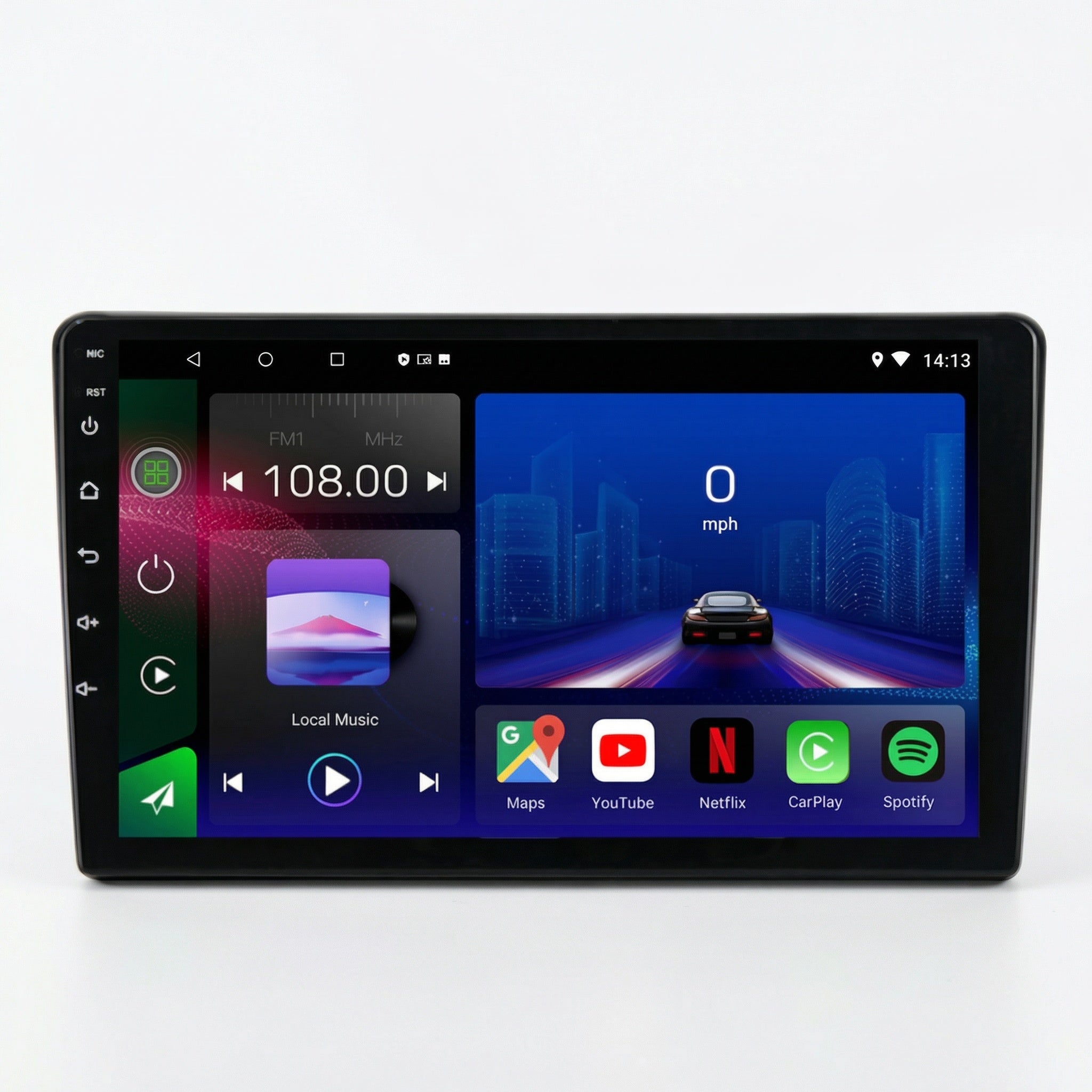 Citroen Nemo Peugeot Bipper Fiat Fiorino Qubo 2008-2018 Android 14 Car Stereo Head Unit CarPlay Android Auto - Pluscenter