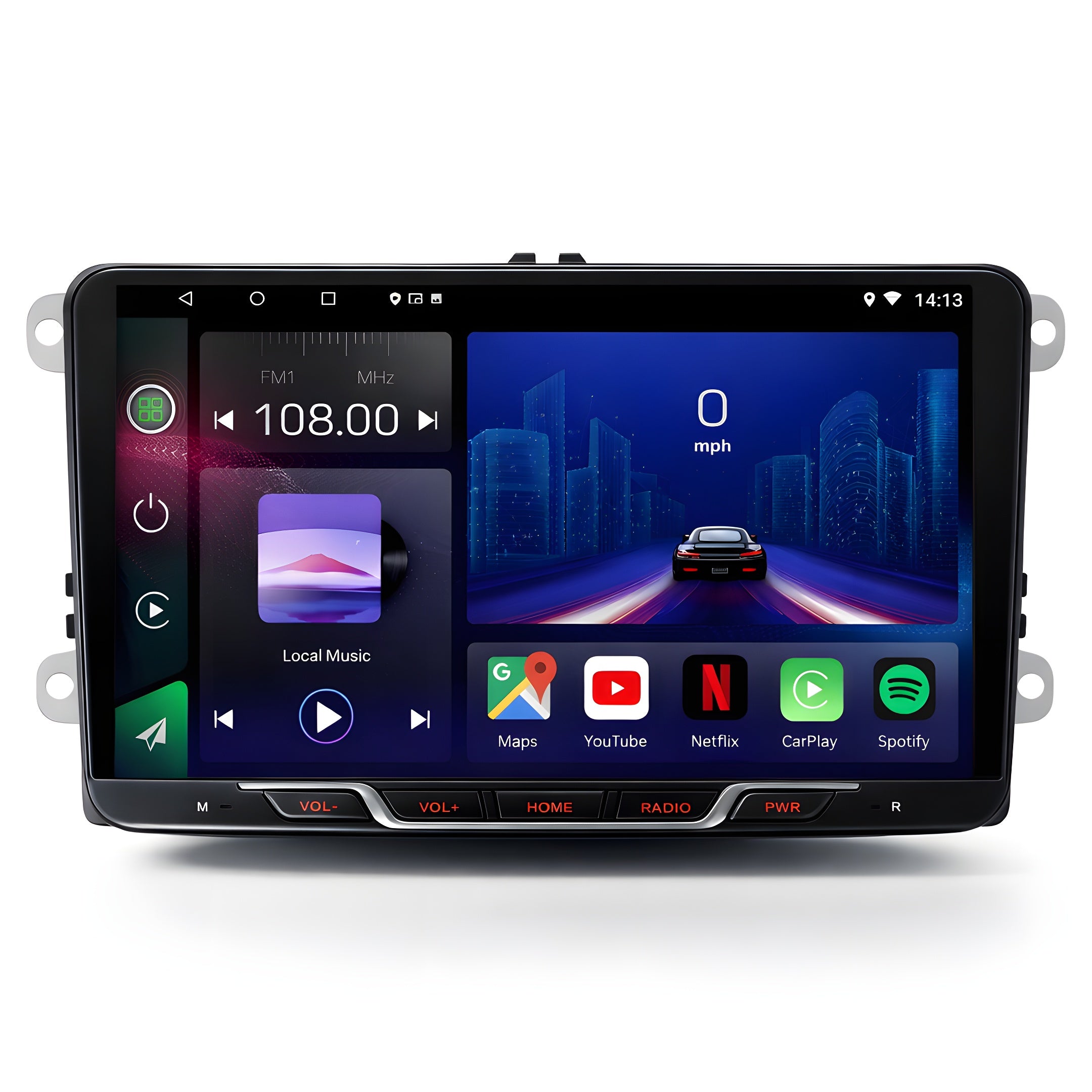 Volkswagen | Seat | Skoda | 9inch Display | Android 14 | Car Stereo | Head Unit - Pluscenter