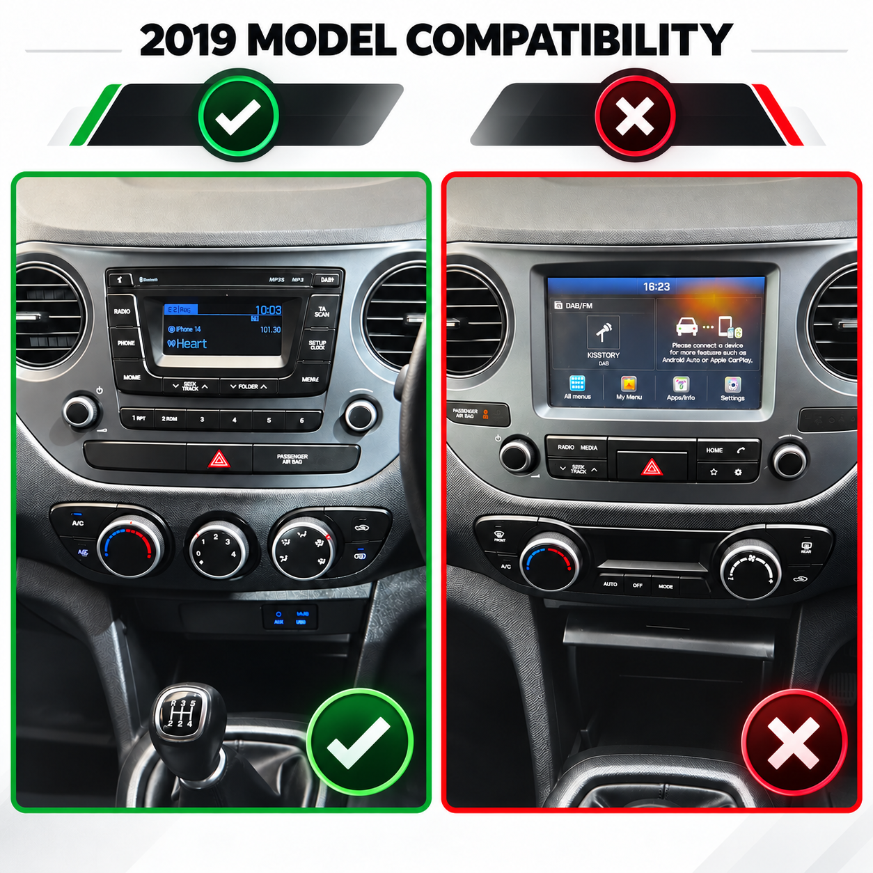 Ford Transit Tourneo | 2013-2019 | Android 12 | Autoradio-Kopfeinheit