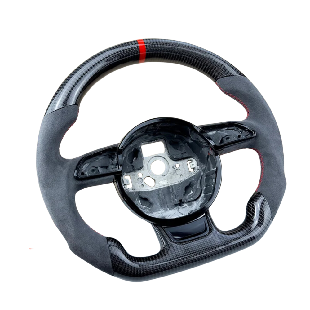 Audi | Carbon Steering Wheel Alcantara | A3 A4 A5 A6 A7 Q3 Q5 Q7 | | Upgrade - Pluscenter