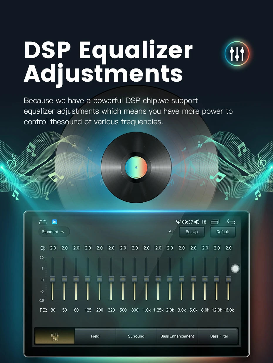 Tesla Model | 13.3inch | For Any Cars | Android 13 | Car Stereo | Head Unit - Pluscenter