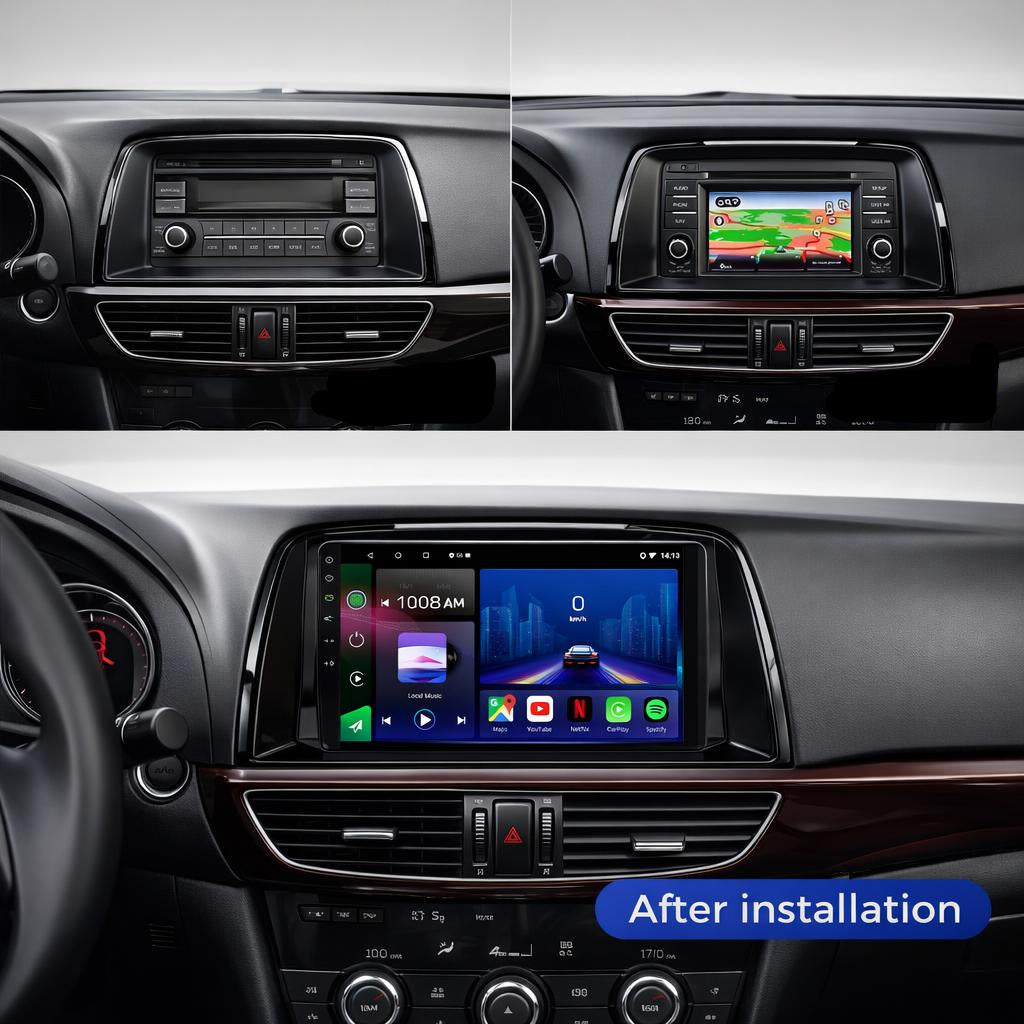 Mazda 6 | 2012-2015 | Android 14 | Car Stereo | Head Unit - Pluscenter
