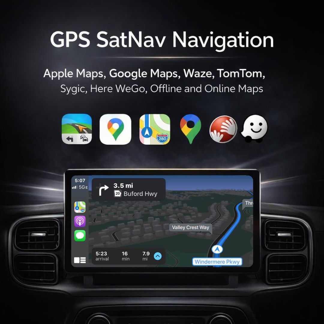 Seat Ibiza 2009-2014 Android 15 Car Stereo Head Unit | CarPlay Android Auto - Pluscenter