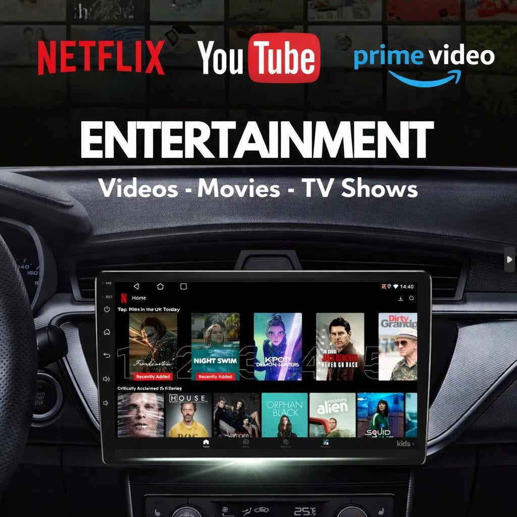 Seat Ibiza 2009-2014 Android 15 Car Stereo Head Unit | CarPlay Android Auto - Pluscenter