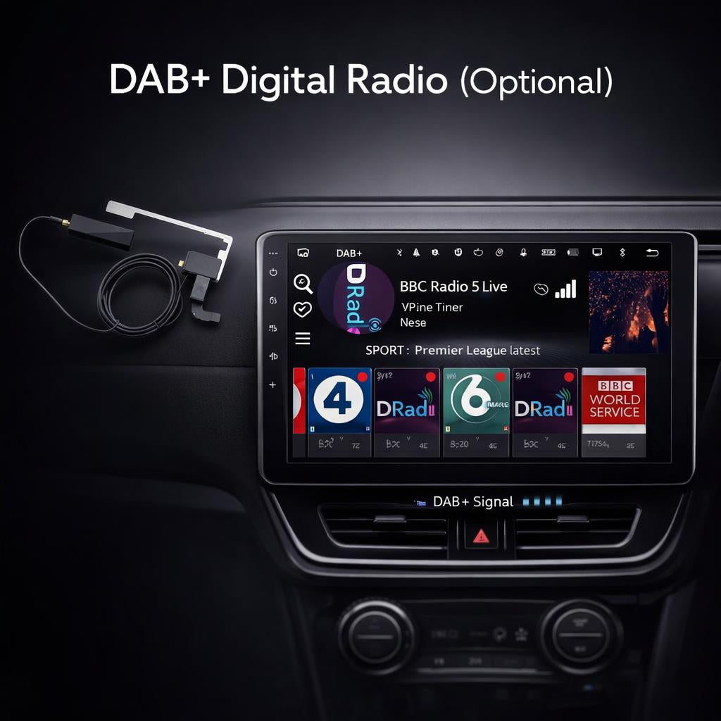 Seat Ibiza 2009-2014 Android 15 Car Stereo Head Unit | CarPlay Android Auto - Pluscenter